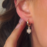 Tiny Rupee Earrings