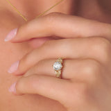 Gold Rose Ring, 1 ct.