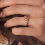 Sakura Ring, 1 ct. Pink Diamond