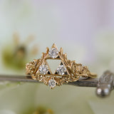 Goddesses' Relic Ring, Round Cut Stones