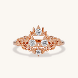 Goddesses' Relic Ring, Round Cut Stones