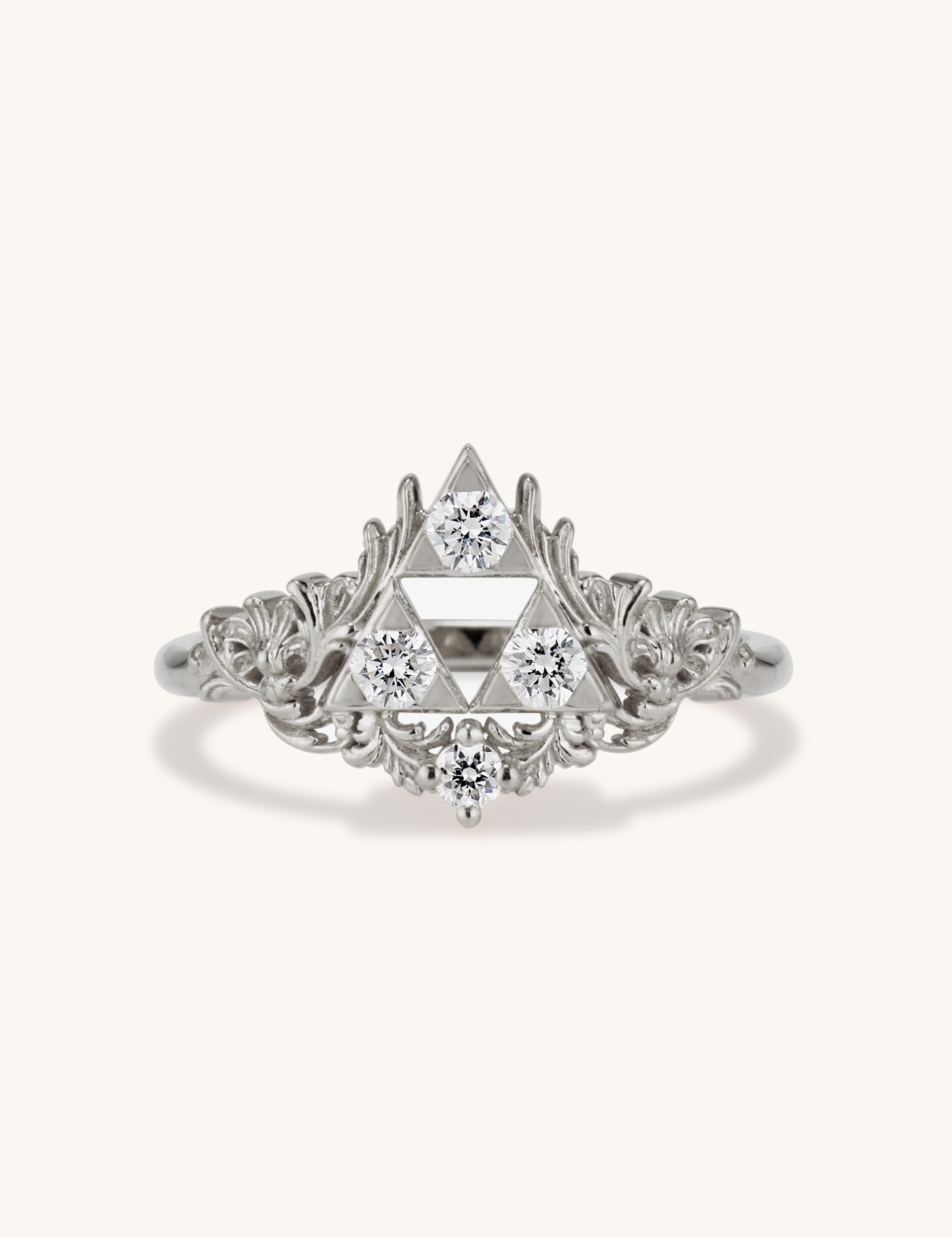 Goddesses' Relic Ring, Round Cut Stones