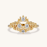 Goddesses' Relic Ring, Round Cut Stones