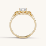 Gold Rose Ring, 0.50 ct.