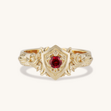 Men's Shield Ring