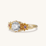 Sakura Ring, 1 ct. White Diamond