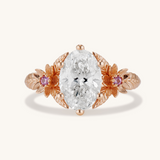 Sakura Ring, 2 ct. White Diamond