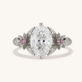 Sakura Ring, 2 ct. White Diamond