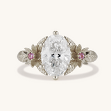 Sakura Ring, 2 ct. White Diamond