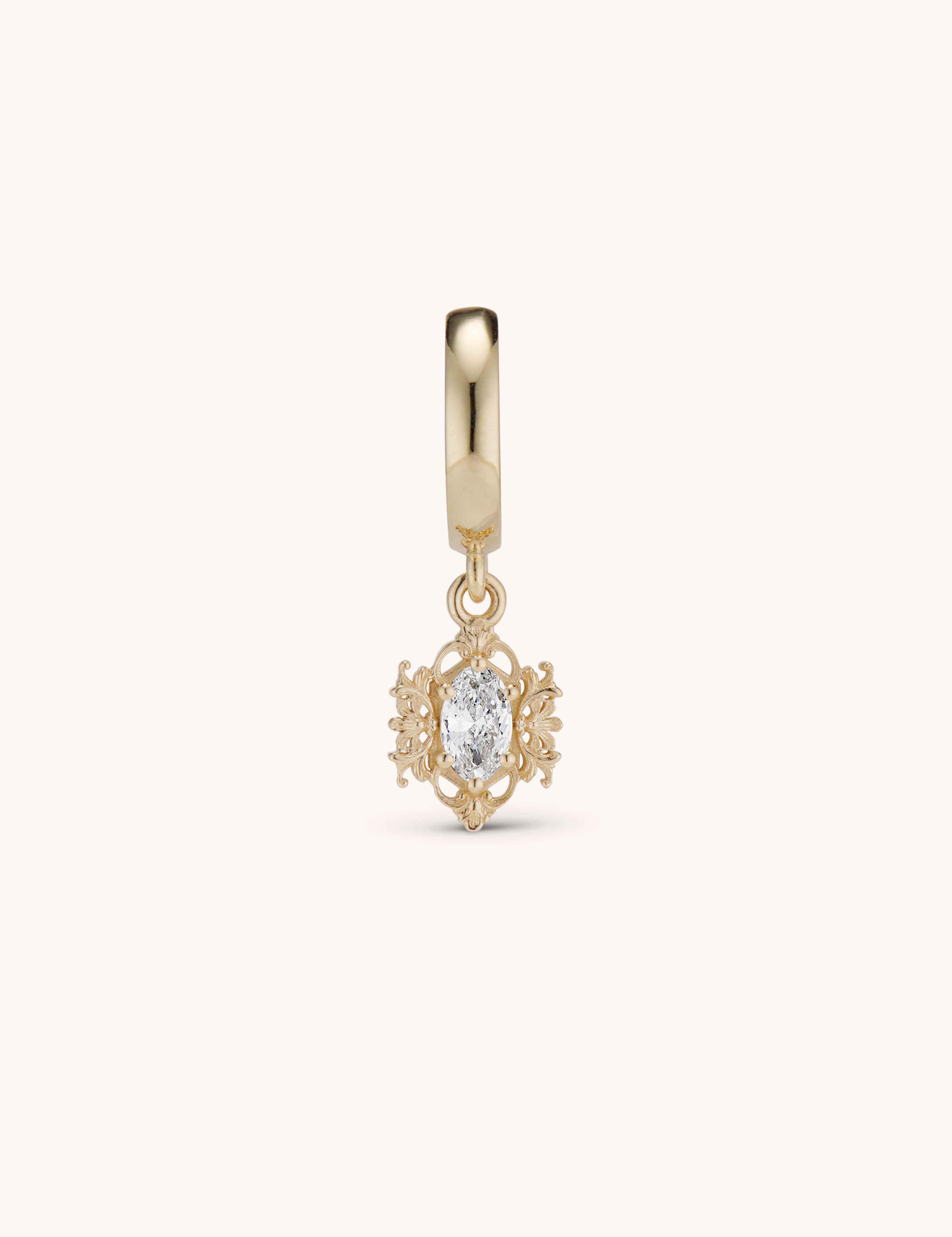 Tiny Rupee Earrings