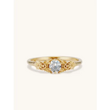 Custom Gold Rose Ring, 0.25 ct. ✶ 1158.00
