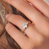 Healing Spirit Ring, Three Stone