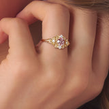 Sakurafubuki Ring, Pink Diamond