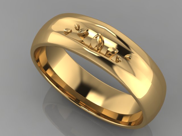 Cheni's Custom Wedding Band