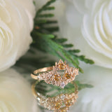 Goddesses' Relic Ring, Round Cut Citrines Test Sample