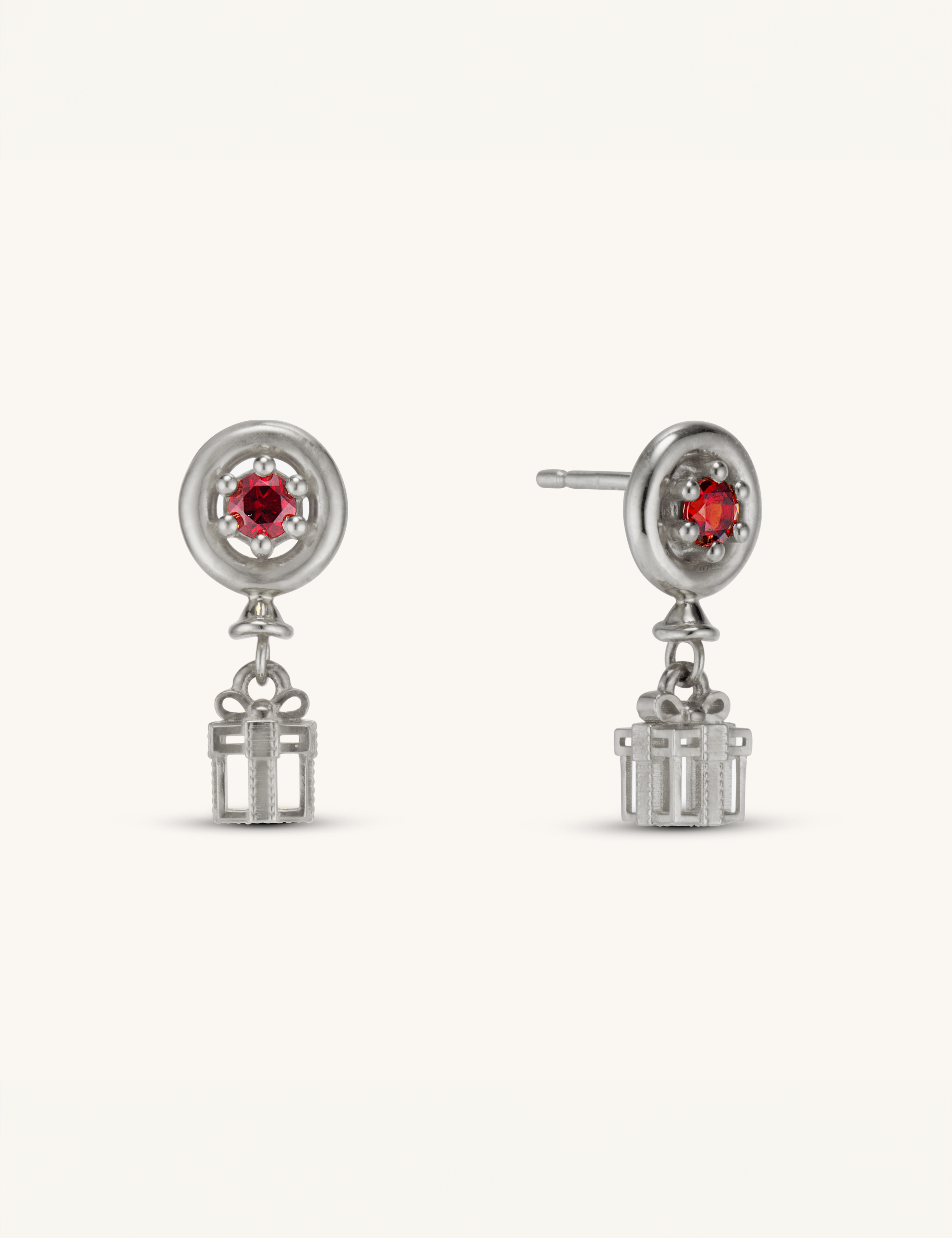 Balloon Present Earrings