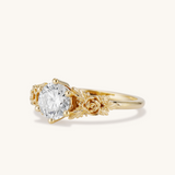 Gold Rose Ring, 1 ct.