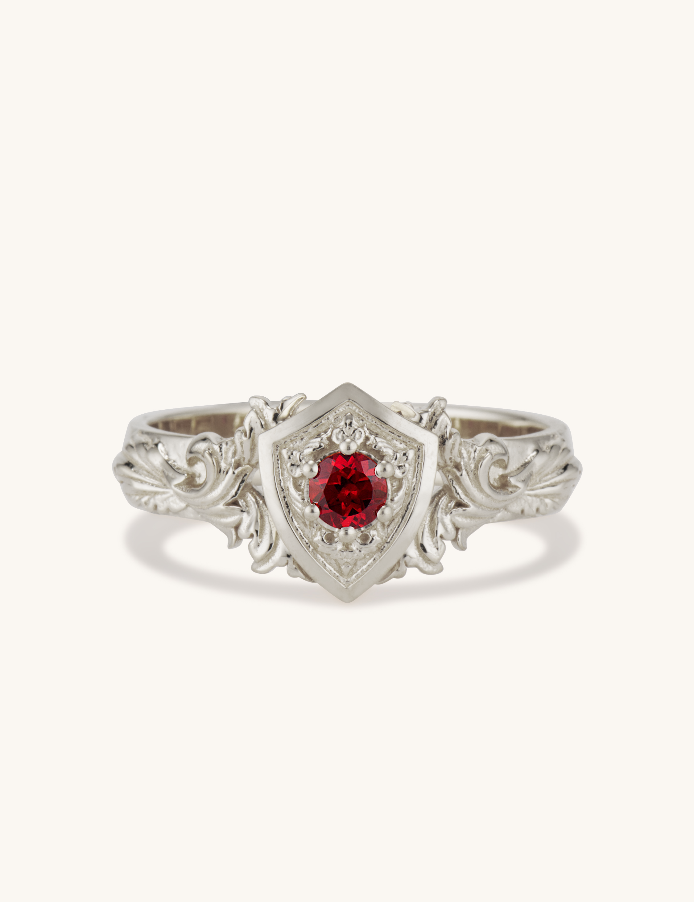 Men's Shield Ring