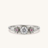 Sakura Ring, 0.25 ct. White Diamond