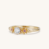 Sakura Ring, 0.25 ct. White Diamond