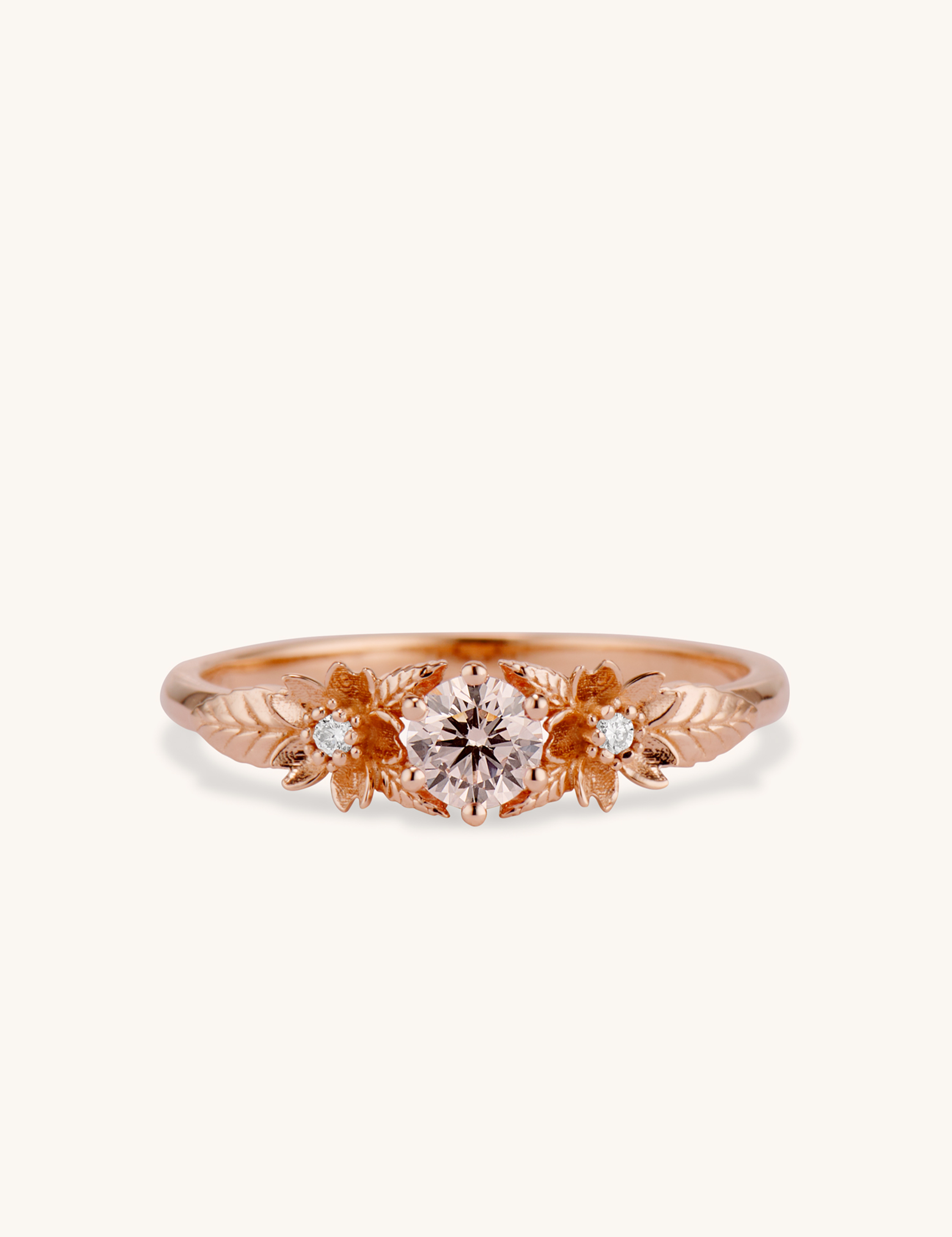 Sakura Ring, 0.25 ct. Pink Diamond