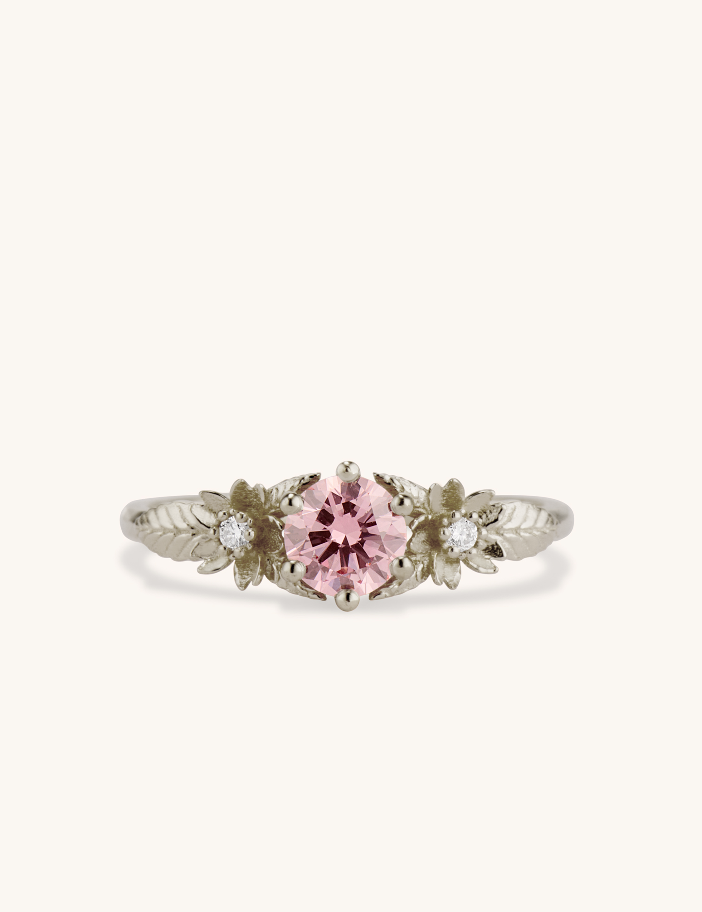 Sakura Ring, 0.50 ct. Pink Diamond