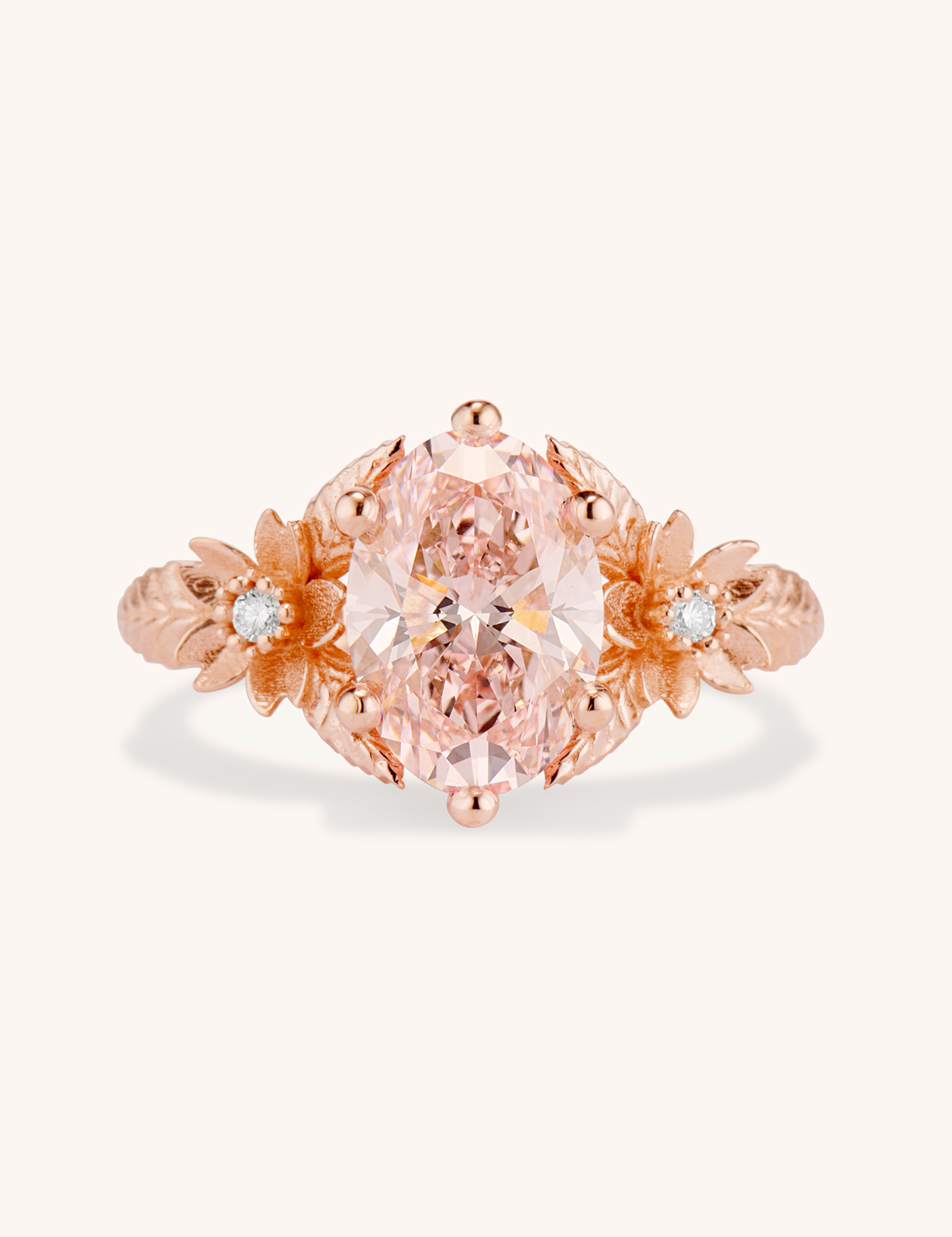 Sakura Ring, 2 ct. Pink Diamond