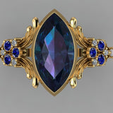 Kimberly's Custom Upgraded Spiritual Stone of Water Ring