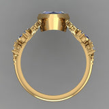Kimberly's Custom Upgraded Spiritual Stone of Water Ring