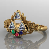 Sarah's Custom Goddesses' Relic Ring