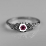 Custom Gold Rose Ring, 0.25 ct. ✶ 1319.00