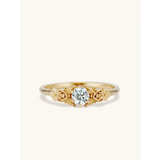 Custom Gold Rose Ring, 0.25 ct. ✶ 1345.00