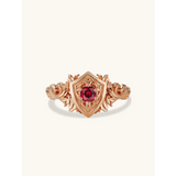 Custom Shield Ring ✶ 1625.00