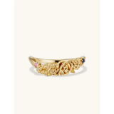 Custom Gold Rose Band ✶ 1300.00