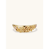 Custom Gold Rose Band ✶ 1305.00