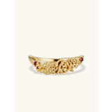 Custom Gold Rose Band ✶ 1360.00