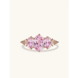 Custom Guardian Spirit Ring, Three Stone ✶ 3040.00