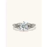 Custom Gold Rose Ring, 1 ct. ✶ 3340.00