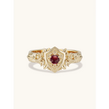 Custom Men's Shield Ring ✶ 2045.00