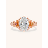 Custom Sakura Ring, 2 ct. ✶ 3180.00